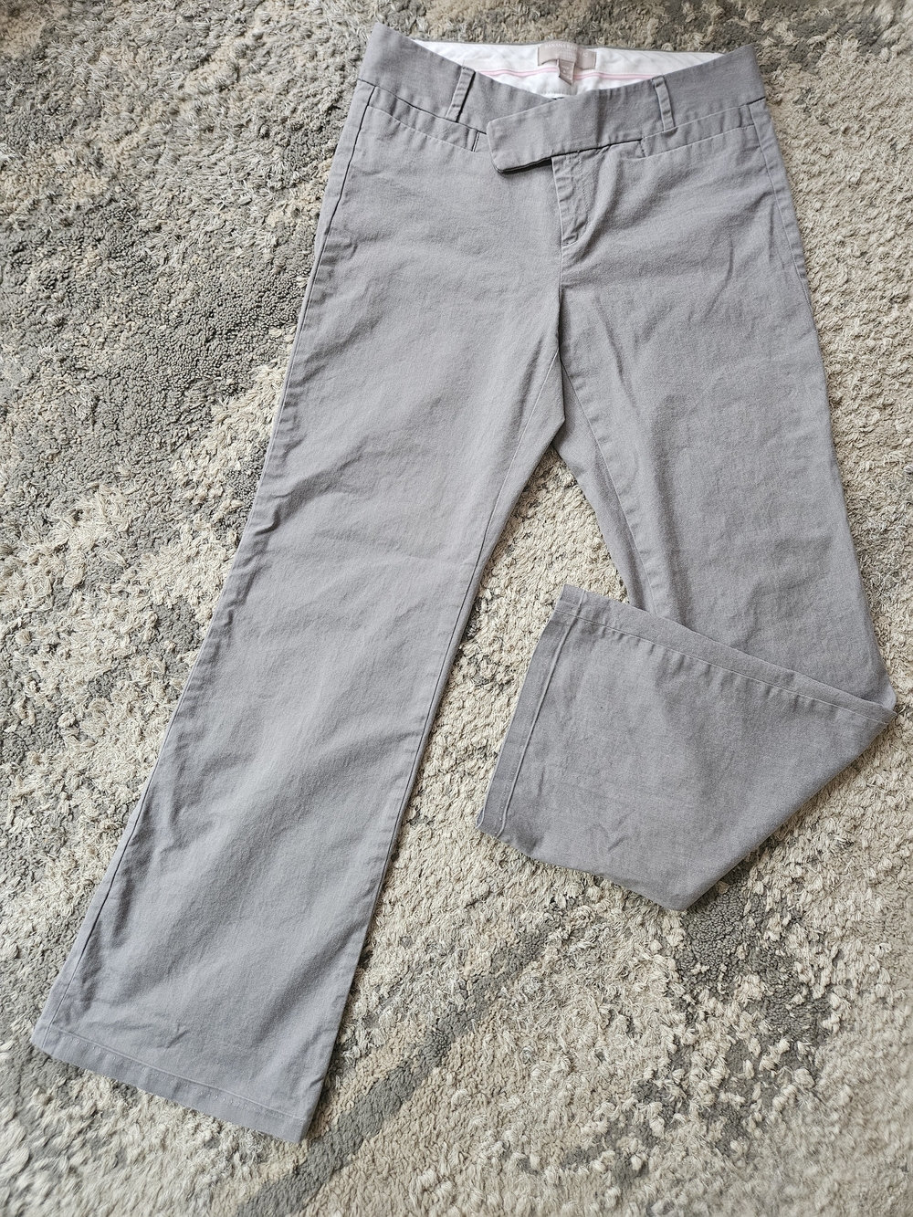 Banana Republic Light Gray Chino Pants